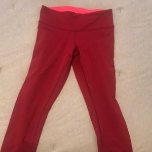 Lululemon high waist crop pant